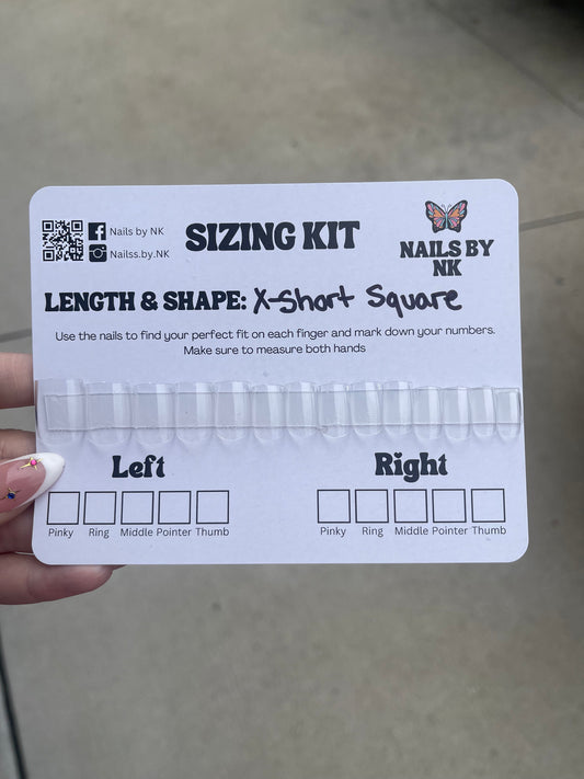 Sizing kit
