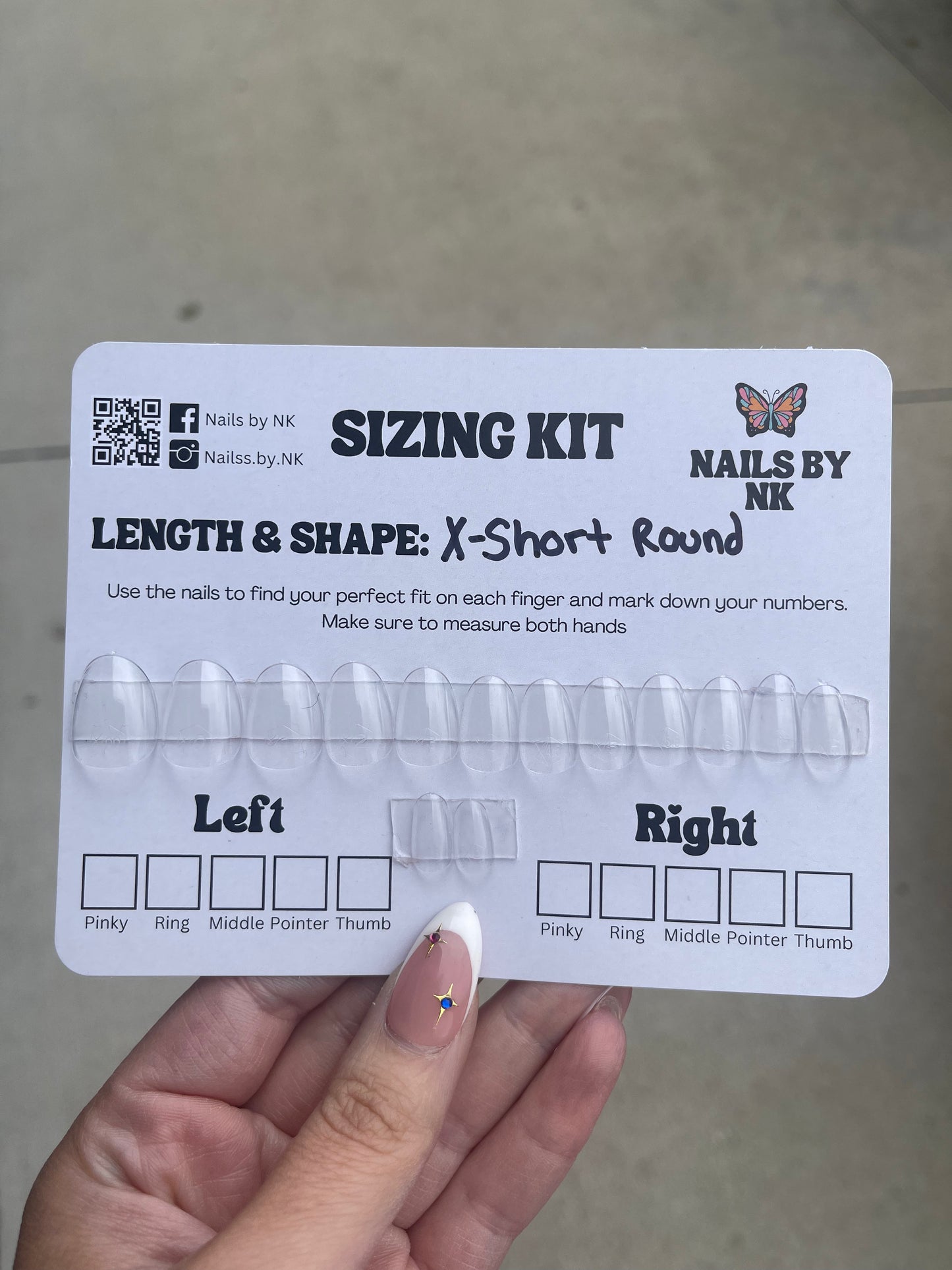 Sizing kit